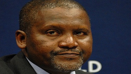 Alhaji Aliko Dangote, self-made business magnate,